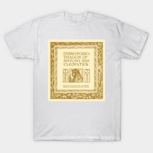 Shakespeares Tragedy of Antony and Cleopatra T-Shirt